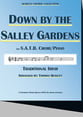 Down By The Salley Gardens SATB choral sheet music cover